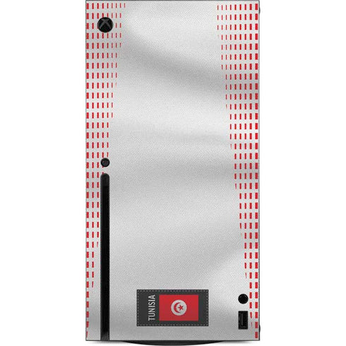 Tunisia Soccer Flag Xbox Series X Console Skin